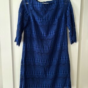Blue Lace Dress